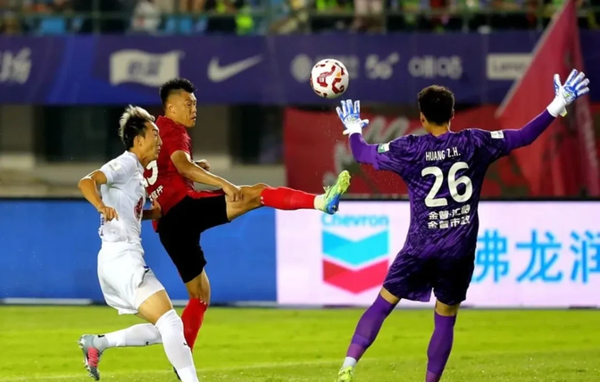 中超赛场上意外发生，球员表现受到关注