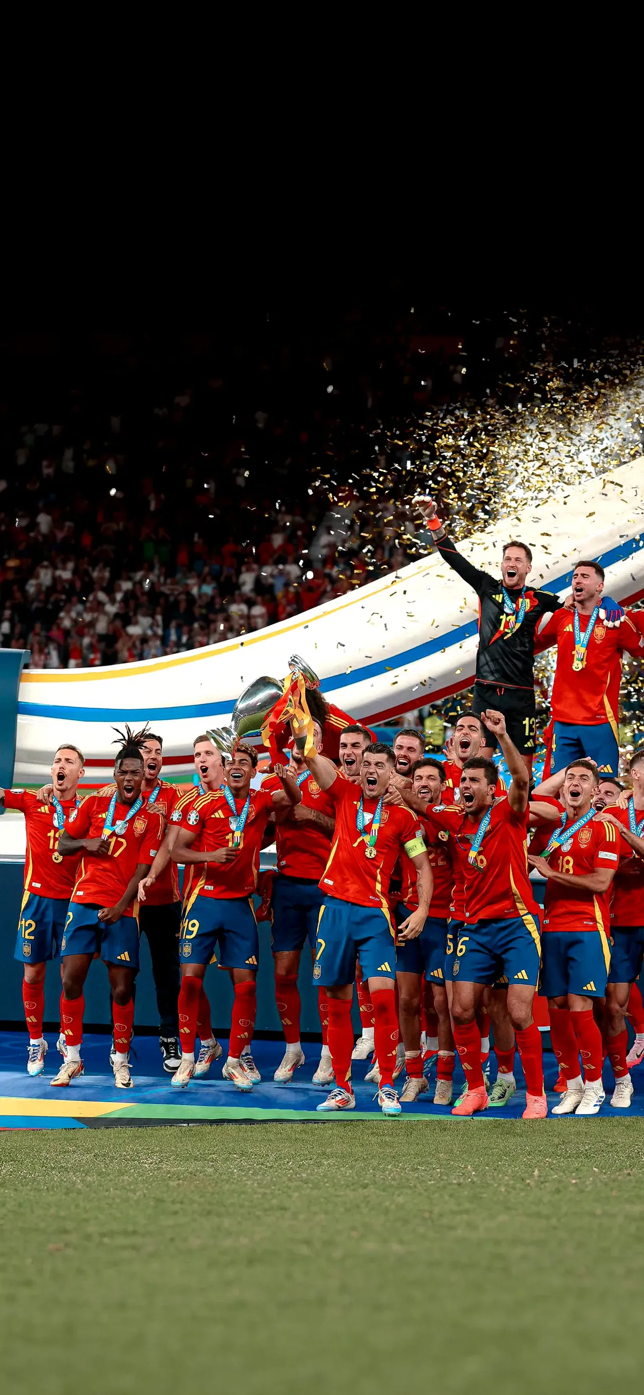 西班牙队大胜保加利亚进决赛